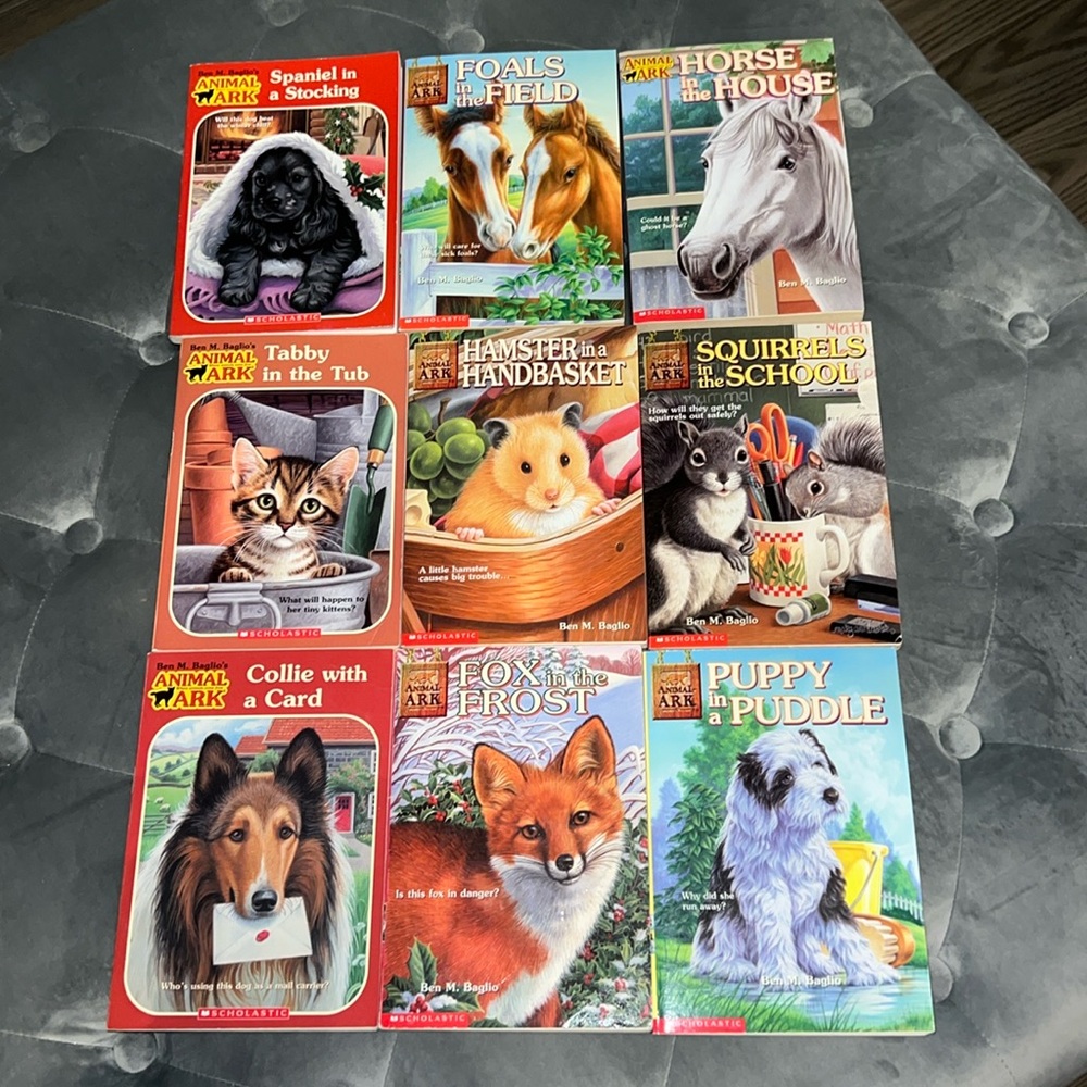 9 animal ark books